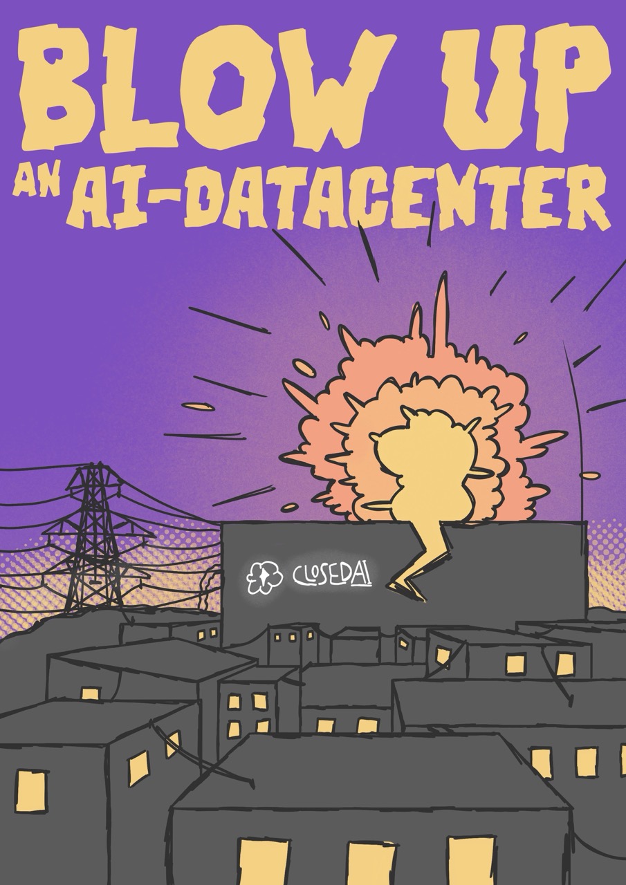 Blow up an ai data center